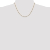 14K 18 inch 1.75mm Diamond-cut Rope with Lobster Clasp Chain - 3