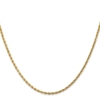 14K 18 inch 1.75mm Diamond-cut Rope with Lobster Clasp Chain - 1