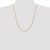 14K 24 inch 1.75mm Diamond-cut Rope with Lobster Clasp Chain - 3