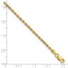 14K 22 inch 1.75mm Diamond-cut Rope with Lobster Clasp Chain - 4