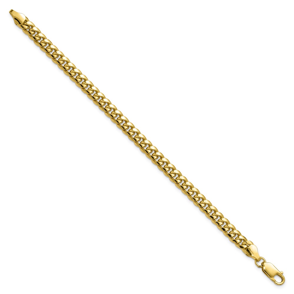 10k 6mm Semi-Solid Miami Cuban Chain - 1