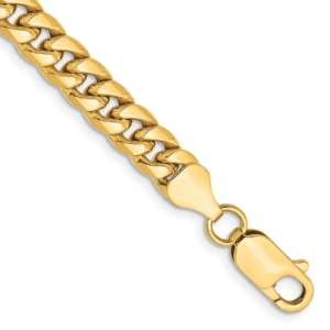 10k 6mm Semi-Solid Miami Cuban Chain - 0