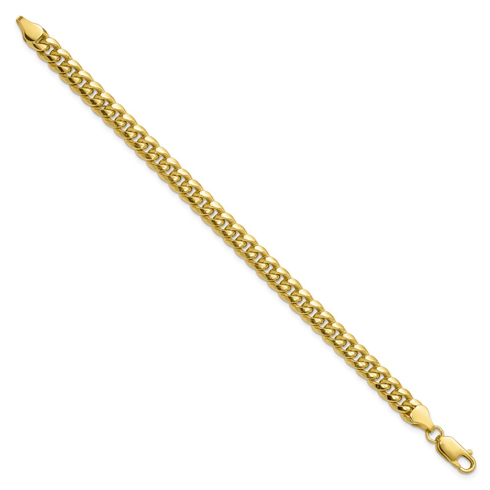 10k 6.75mm Semi-Solid Miami Cuban Chain - 1