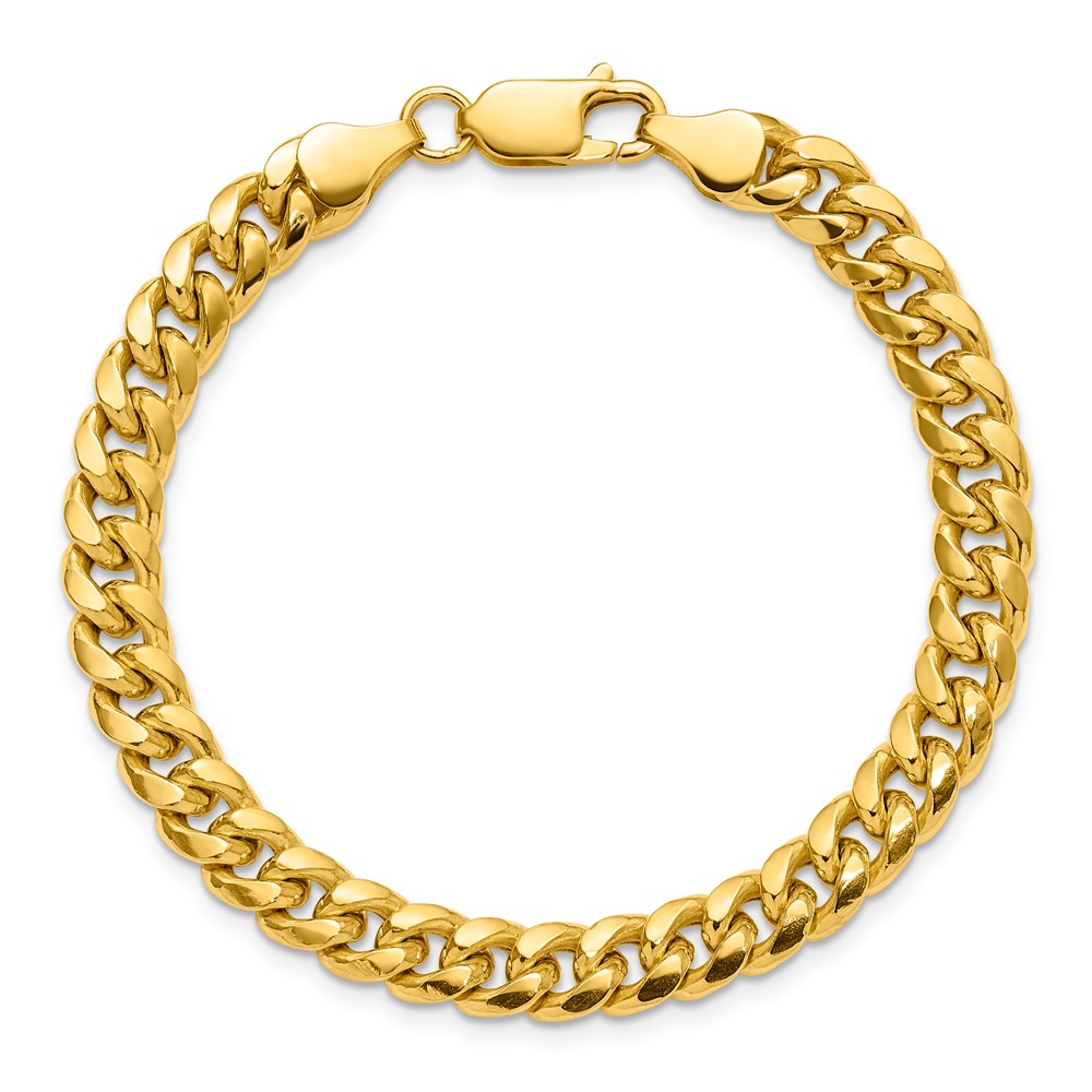 10k 6.75mm Semi-Solid Miami Cuban Chain - 4