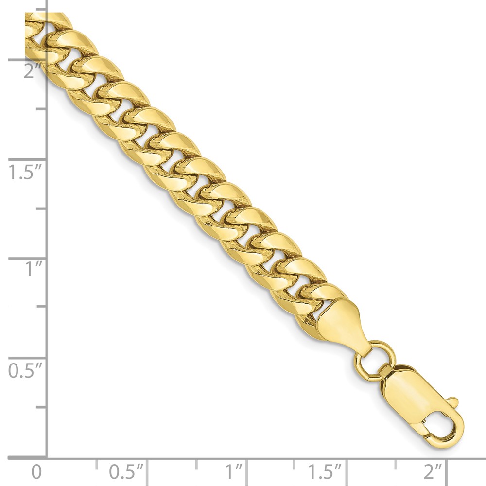 10k 6.75mm Semi-Solid Miami Cuban Chain - 2