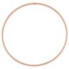 10k 1.5mm Rose Gold Polished Slip-on Bangle Bracelet - 1
