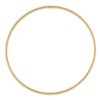 10k 1.5mm Diamond-Cut Slip-on Bangle Bracelet - 1
