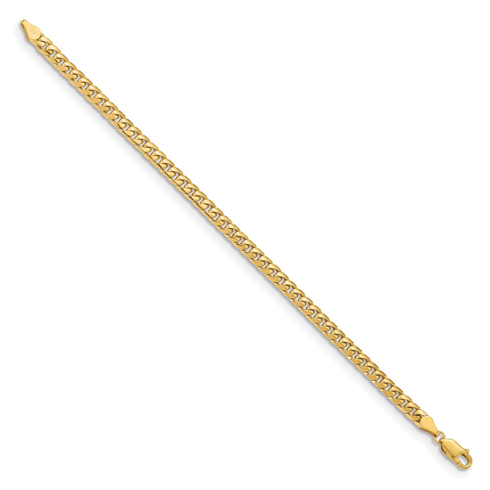 10K 4.3mm Solid Miami Cuban Chain - 1 10K 4.3mm Solid Miami Cuban Chain - 1