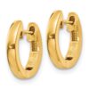 10k Polished 2MM Hinged Hoop Earrings - 1 10k Polished 2MM Hinged Hoop Earrings - 1