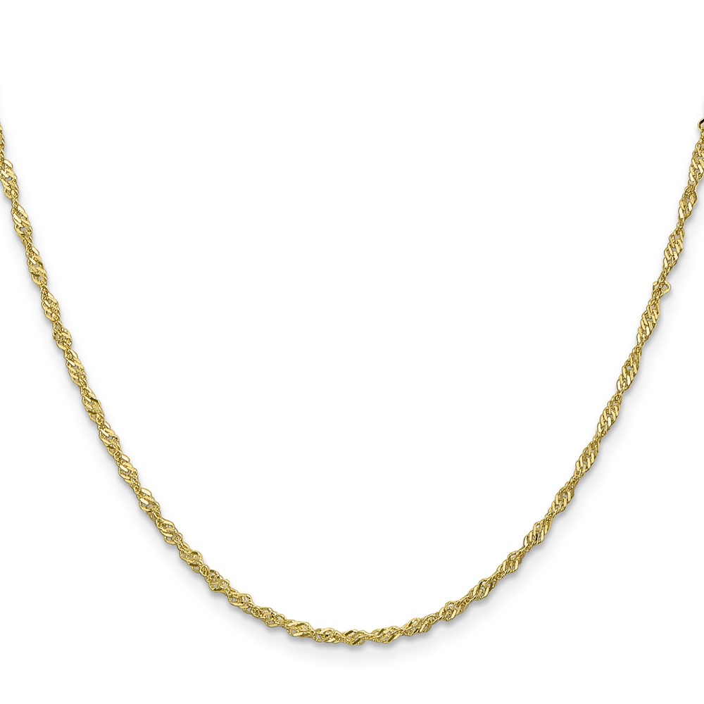 10k 1.7mm Singapore Chain - 1
