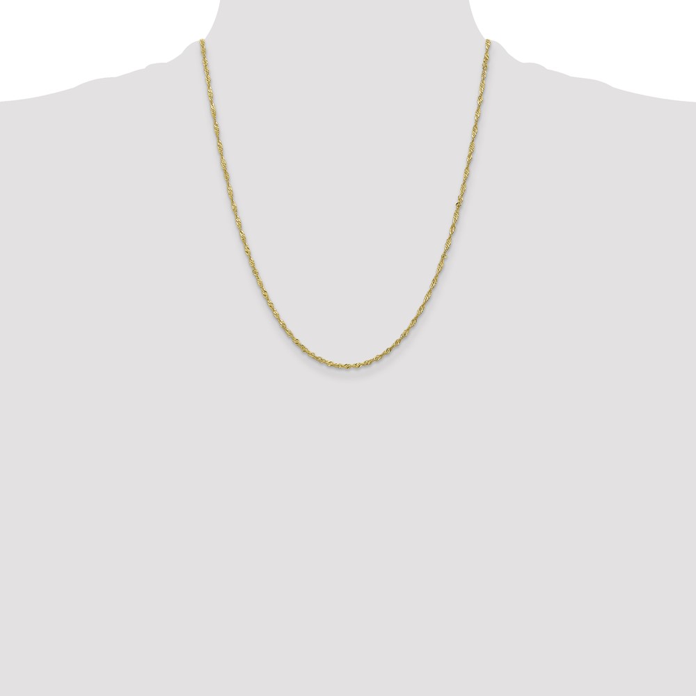 10k 1.7mm Singapore Chain - 3