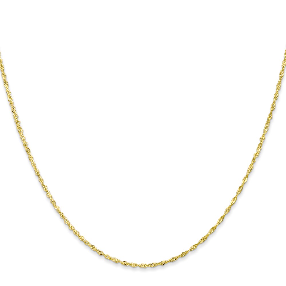 10k 1.1mm Singapore Chain - 1