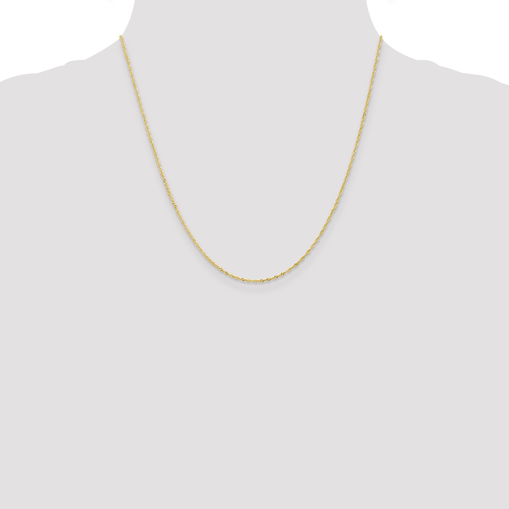 10k 1.1mm Singapore Chain - 3