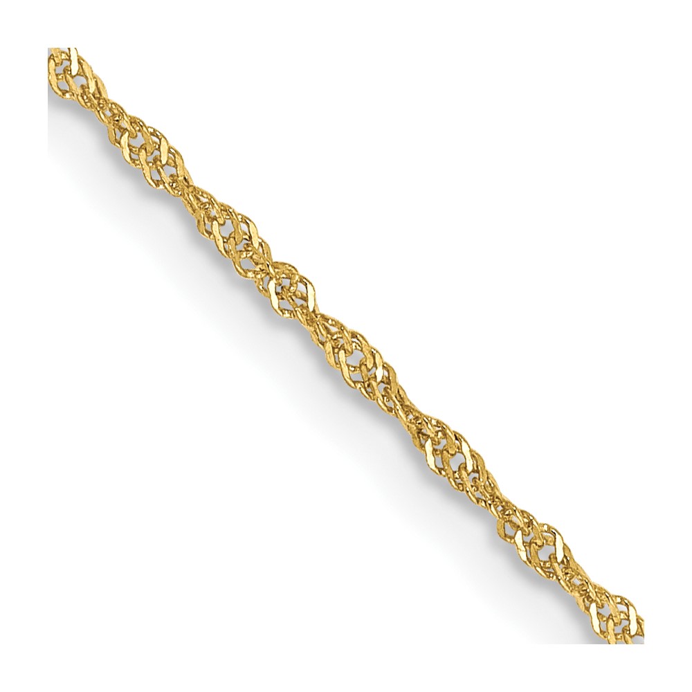 10k 1.1mm Singapore Chain - 0