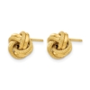 10K Polished D/C Love Knot Post Earrings - 1 10K Polished D/C Love Knot Post Earrings - 1