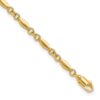 10K Polished Fancy Link Bracelet - 0 10K Polished Fancy Link Bracelet - 0