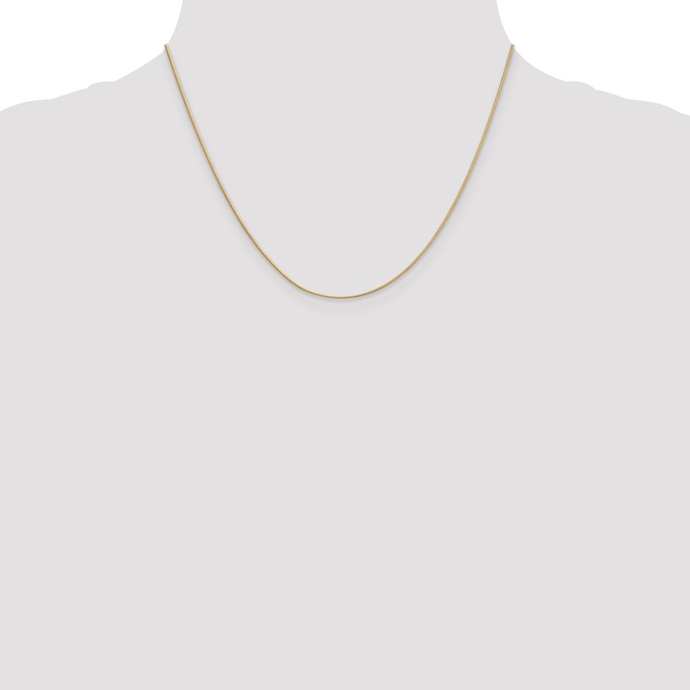 10k .9mm Round Snake Chain - 3