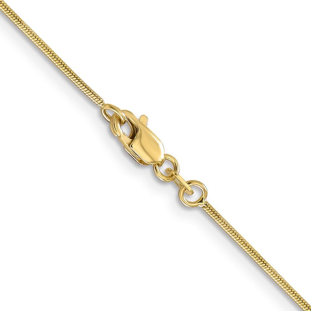 10k .9mm Round Snake Chain - 2