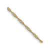 14K 24 inch Carded 1mm Singapore with Spring Ring Clasp Chain - 0