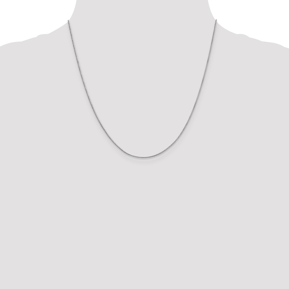 10k WG .9mm Round Snake Chain - 3