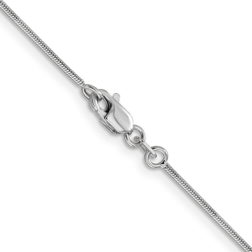 10k WG .9mm Round Snake Chain - 2