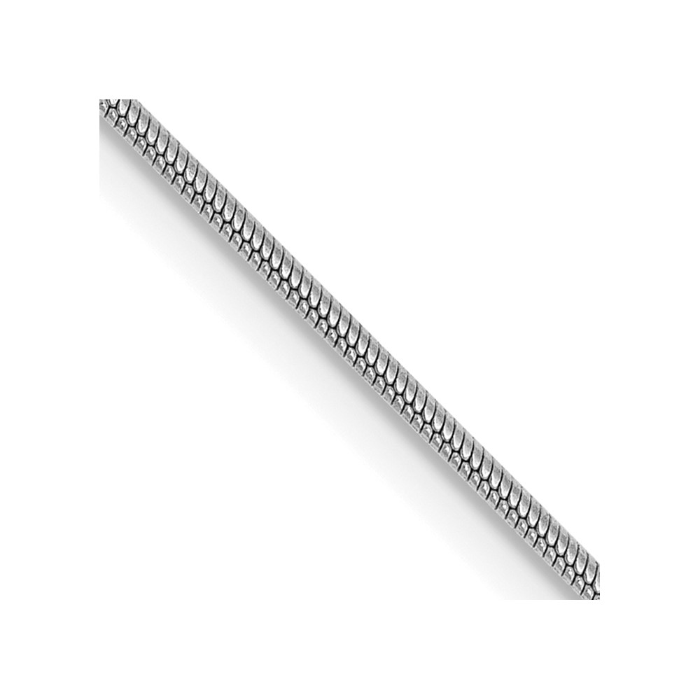 10k WG .9mm Round Snake Chain - 0
