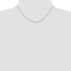 14K White Gold .9mm Round Snake Chain - 3