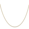 18K 16 inch .7mm Box with Lobster Clasp Chain - 1