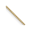 18K 16 inch .7mm Box with Lobster Clasp Chain - 0