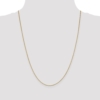 18K 24 inch .9mm Box with Lobster Clasp Chain - 3
