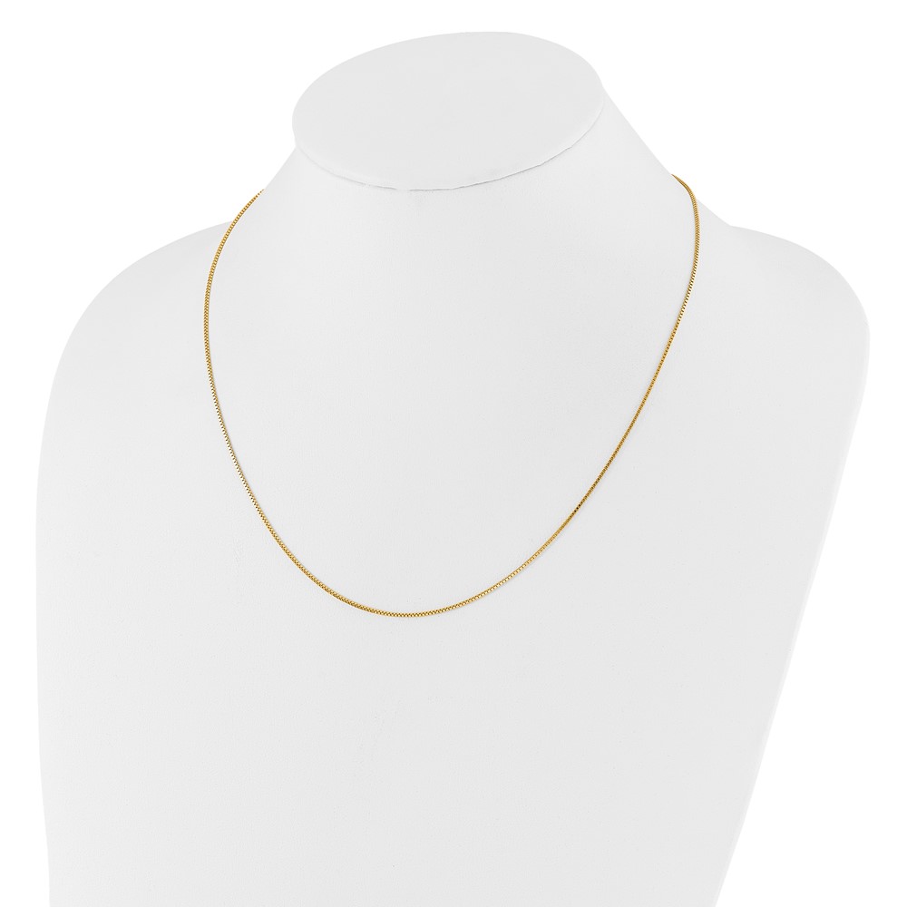 10K Adjustable .9mm Box Chain - 2