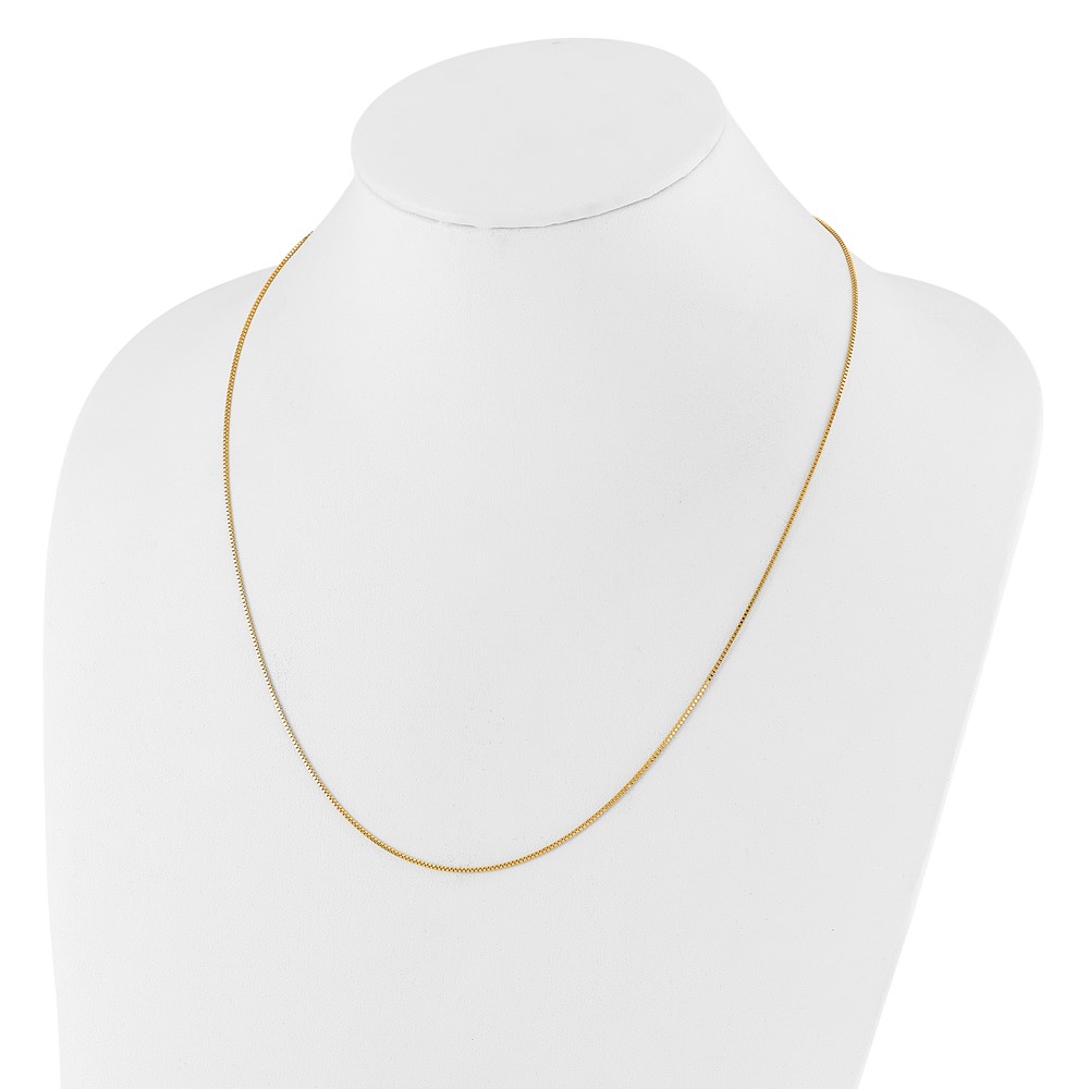 10K Adjustable .9mm Box Chain - 4