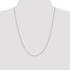 10K White Gold 1.1mm Flat Cable Chain - 3 10K White Gold 1.1mm Flat Cable Chain - 3