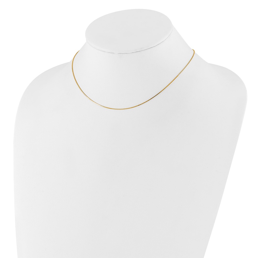 10k .7mm Box 1in+1in Adjustable Chain - 2