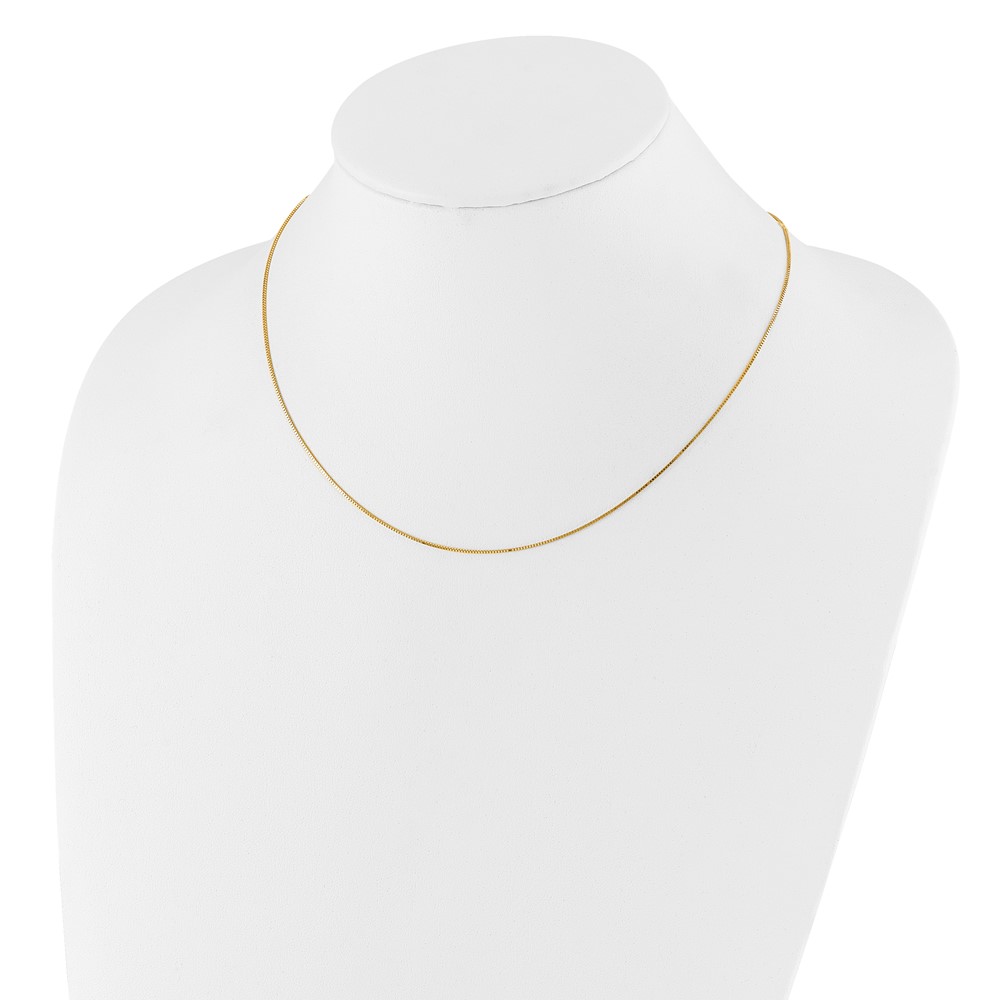 10k .7mm Box 1in+1in Adjustable Chain - 4