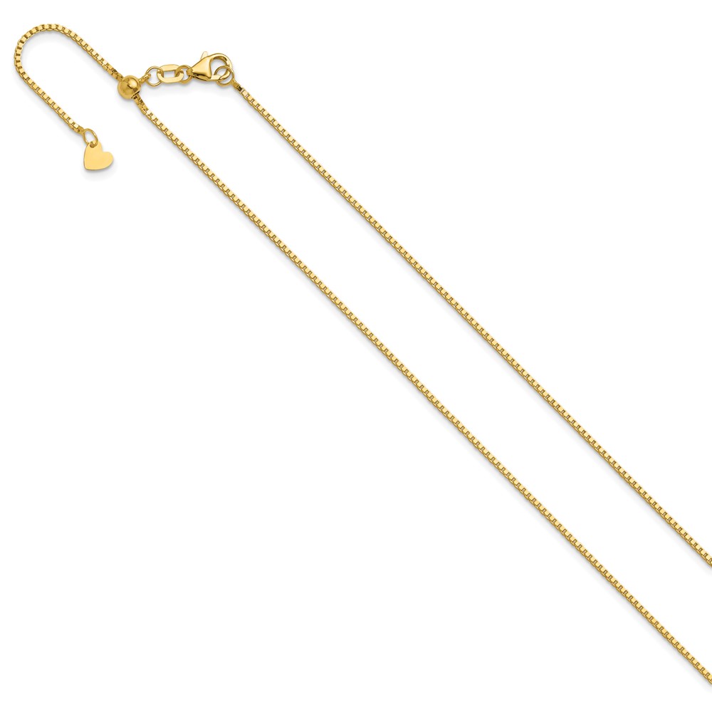 10K Adjustable 1mm Box Chain - 1