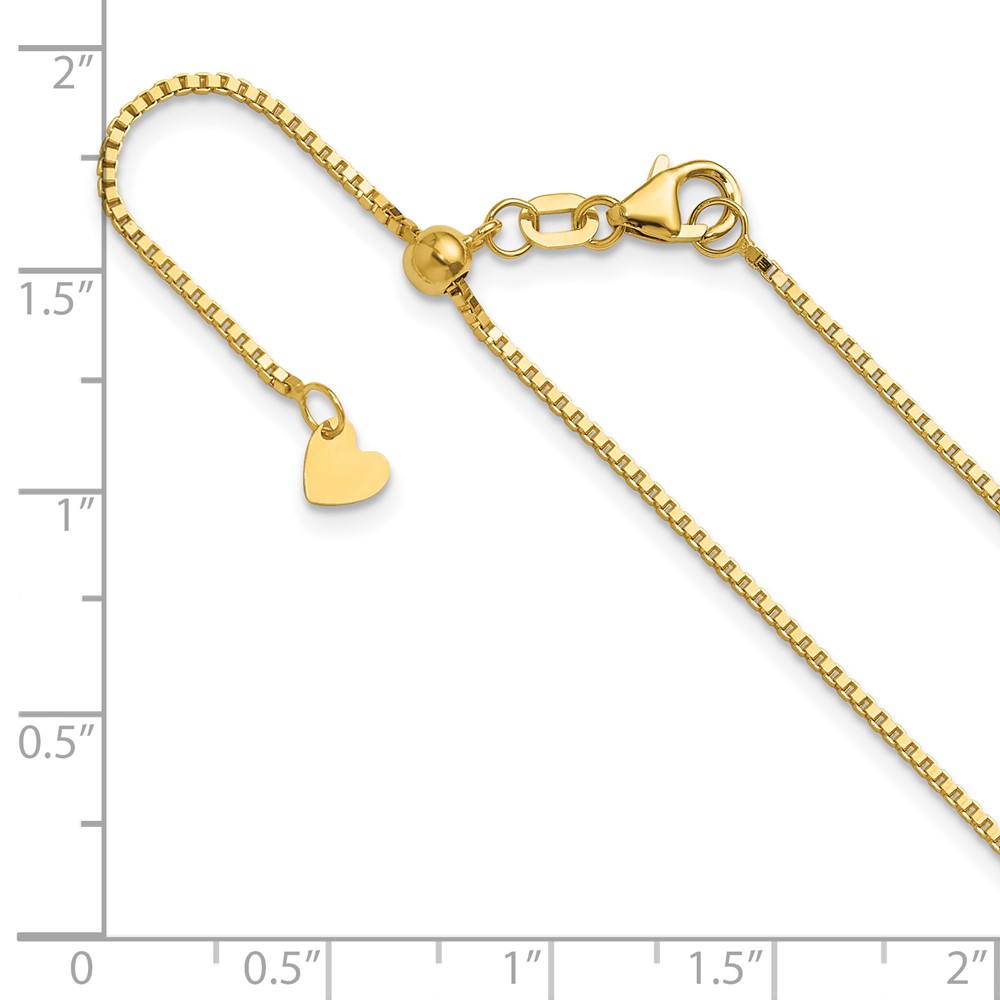 10K Adjustable 1mm Box Chain - 5
