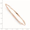 10K Rose Gold Slip-On Bangle - 1