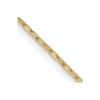 14K 1mm D/C Open Long Link Cable Chain - 0