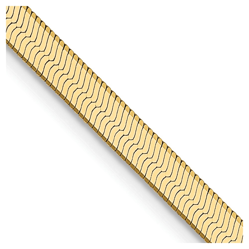14k 3mm Silky Herringbone Chain - 0 14k 3mm Silky Herringbone Chain - 0