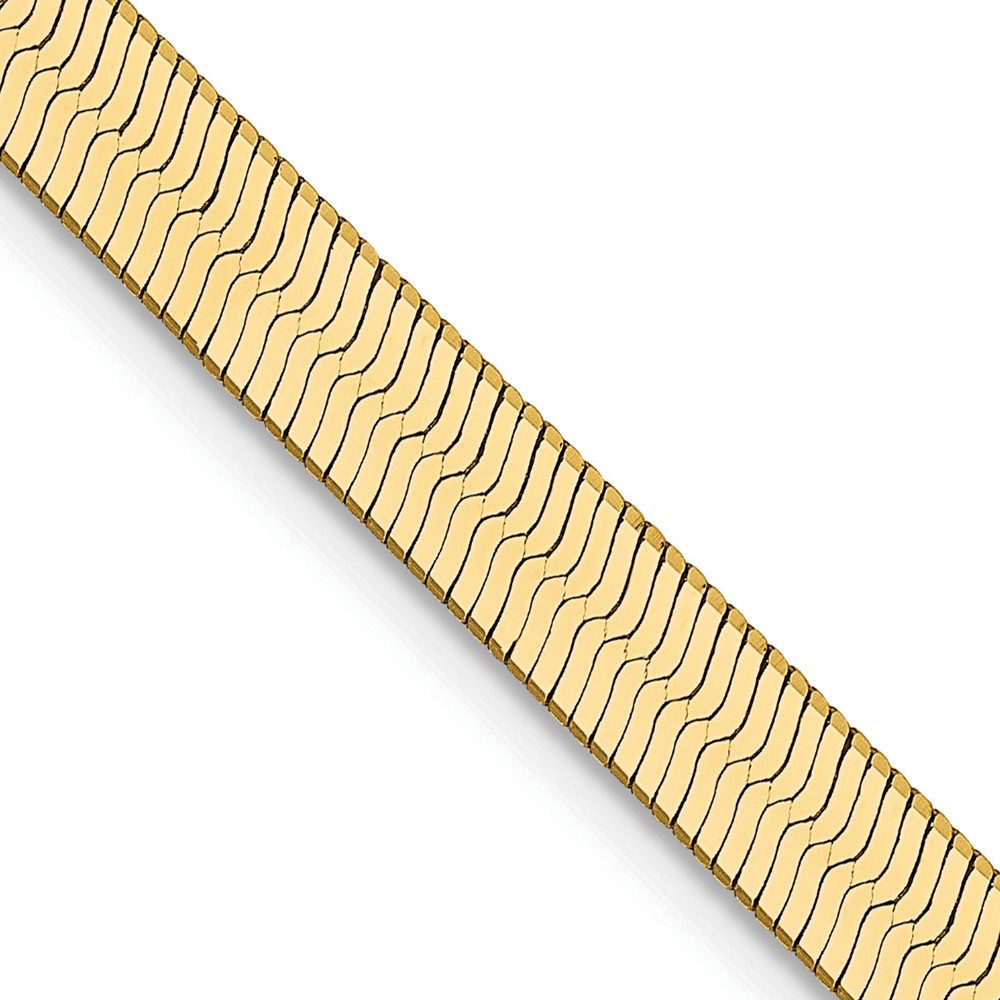 14k 4mm Silky Herringbone Chain - 0