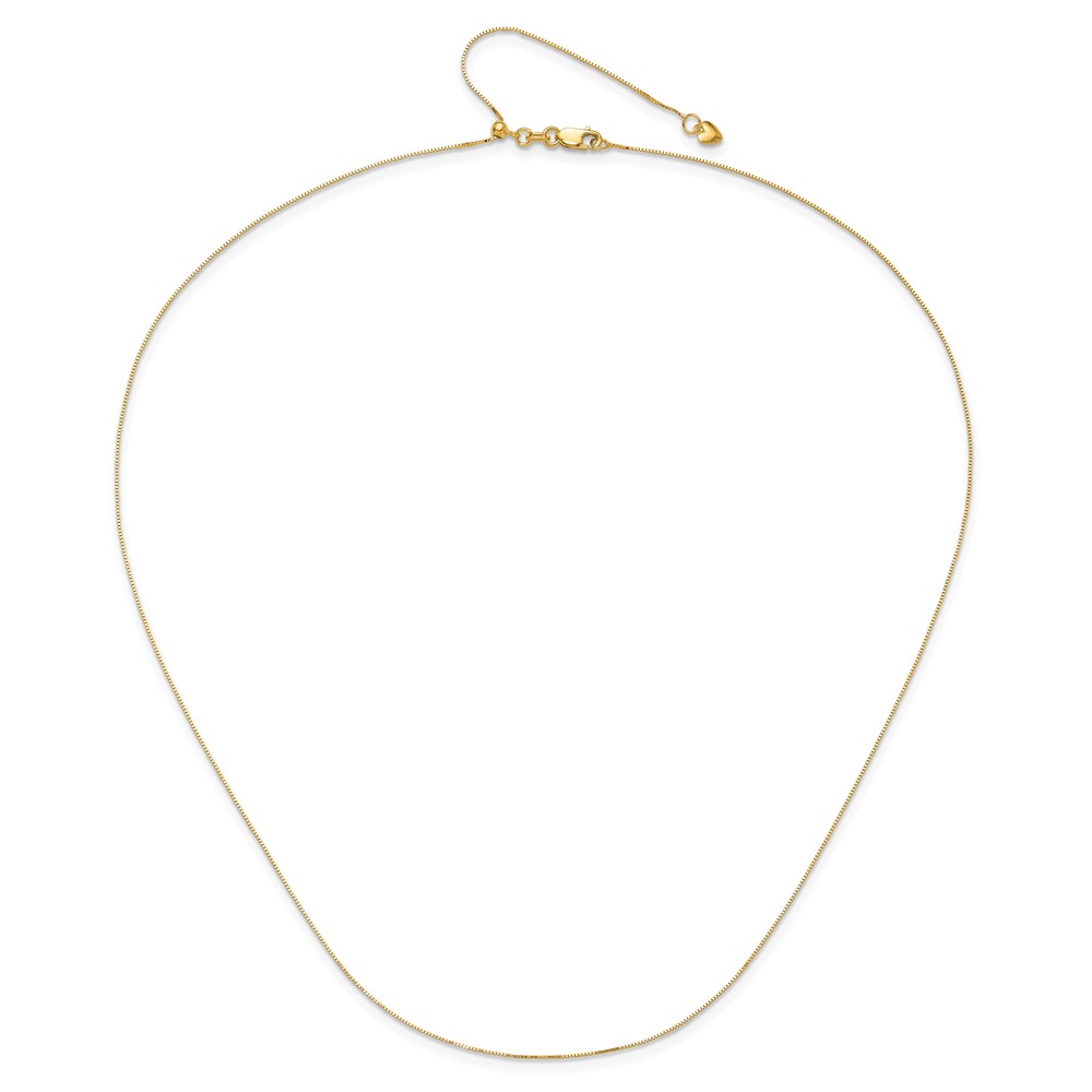 10K Adjustable .55mm Baby Box Chain - 3