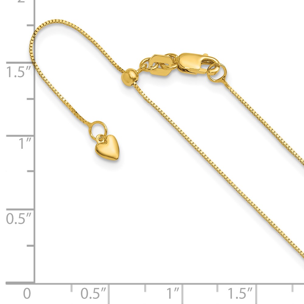 10K Adjustable .55mm Baby Box Chain - 5