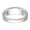IBGoodman 14k White Gold 1/15 carat Lab Grown Diamond VS/SI+ G+ and Lab Created Blue Sapphire Complete Men's Ring - 5 IBGoodman 14k White Gold 1/15 carat Lab Grown Diamond VS/SI+ G+ and Lab Created Blue Sapphire Complete Men's Ring - 5