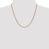14K 20 inch 2.75mm Lightweight Singapore with Lobster Clasp Chain - 3