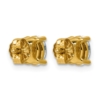 14k 1 carat Lab Grown Diamond VS+ F+ Complete Oval Four Prong Stud Earrings - 3 14k 1 carat Lab Grown Diamond VS+ F+ Complete Oval Four Prong Stud Earrings - 3