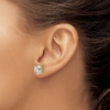 14k 3 carat Lab Grown Diamond VS/SI+ G+ Complete Oval Four Prong Stud Earrings - 2 14k 3 carat Lab Grown Diamond VS/SI+ G+ Complete Oval Four Prong Stud Earrings - 2