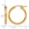 1/20 14K Gold Filled 2.30 x 22mm Eurowire Hoop Earrings - 2 1/20 14K Gold Filled 2.30 x 22mm Eurowire Hoop Earrings - 2