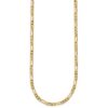 1/20 14K Gold Filled 3.75mm Figaro with Lobster Clasp 20in Chain - 1