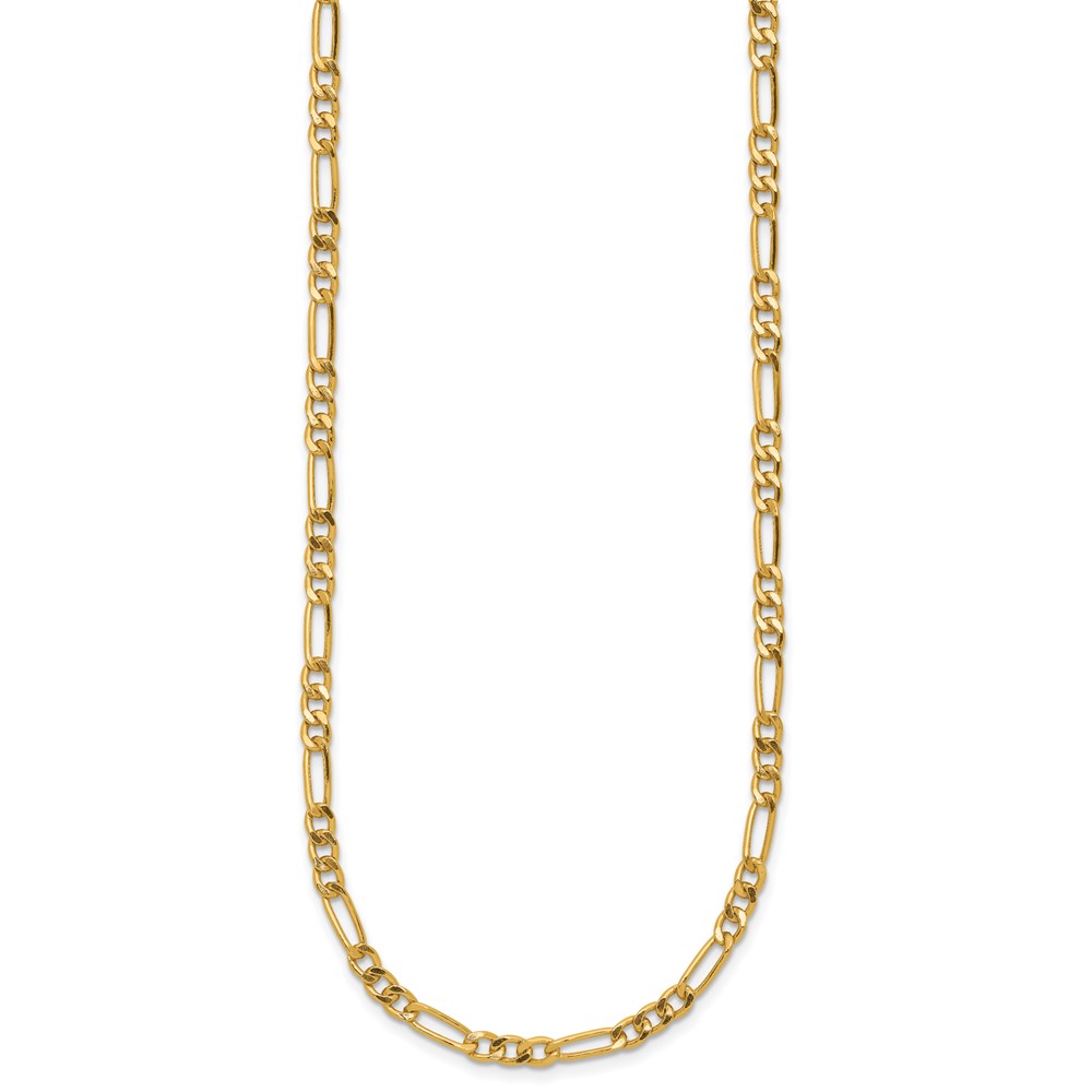 1/20 14K Gold Filled 3.75mm Figaro with Lobster Clasp 20in Chain - 1